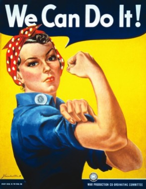 Famous WW 2 poster "We can do it"